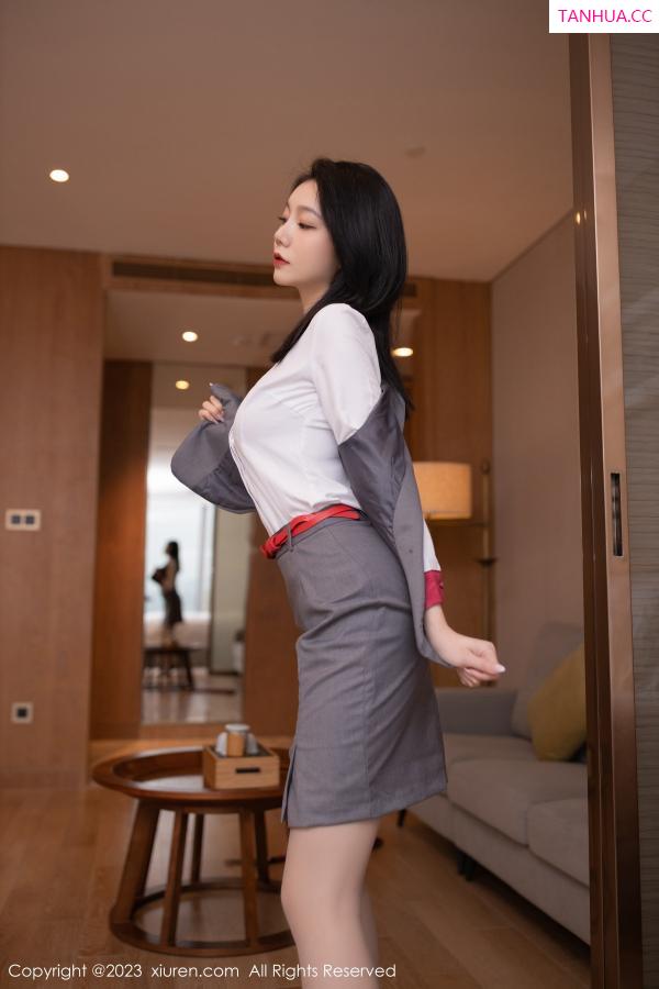 安然Maleah  [XiuRen]高清写真图 2023.01.17 No.6148 安然anran 制服美腿第20张图片